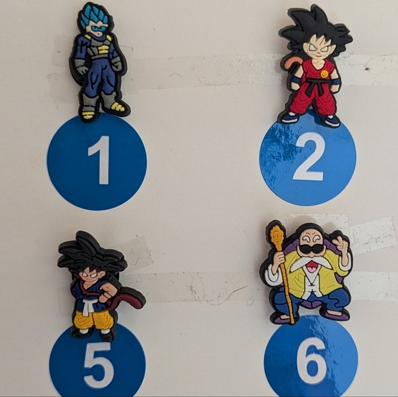DRAGON BALLZ | 3pcs | show charm | jibbitz - Picture 2 of 6